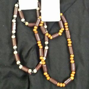 NWOT Costume Jewelry Wooden